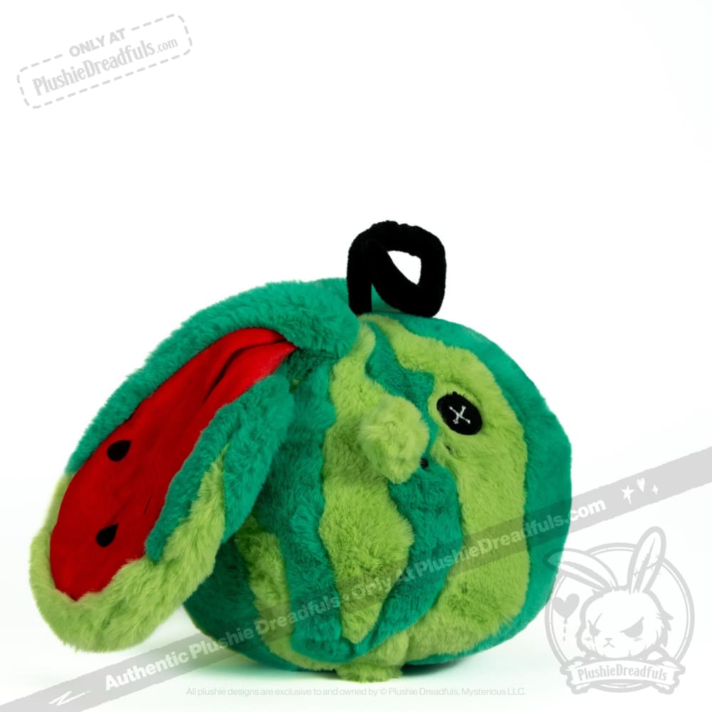 Plushie Dreadfuls Watermelon Rabbit Stuffed Animal Toy - Cute Soft Plush Bunny for Kids, Gift & Nursery Decor
