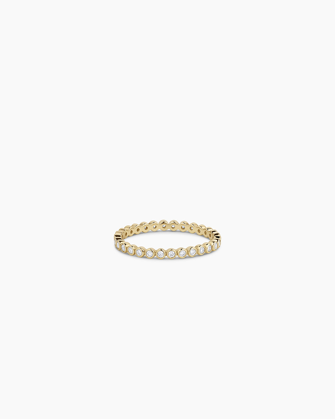 Classic Diamond Eternity Ring for Women - 14K White Gold Wedding Band with Round Cut Stones - Perfect for Anniversaries, Engagements & Special Occasions