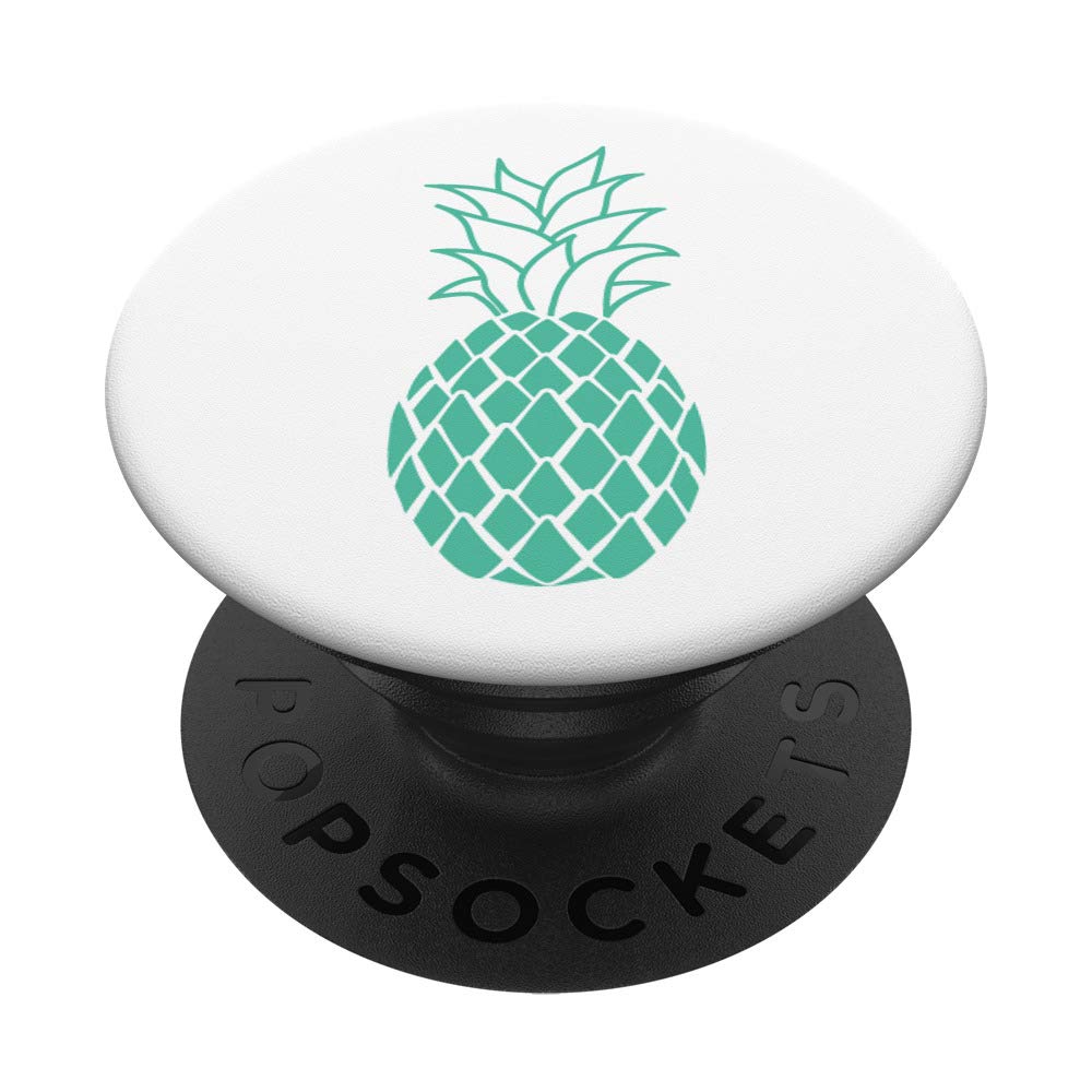 Teal Pineapple PopSocket Grip and Stand for Phones and Tablets - Perfect for Home, Office, and Travel Use