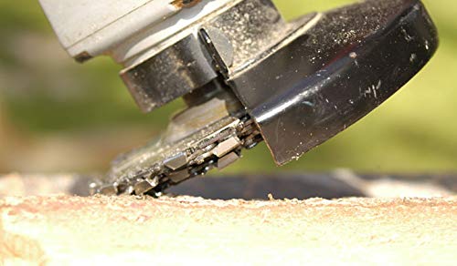 King Arthur's Tools Lancelot 22-Tooth Replacement Chain Circlet - Fits 45822, 47822, 41422 Angle Grinders - Woodworking & DIY Projects - Perfect for Carving, Cutting & Shaping Wood