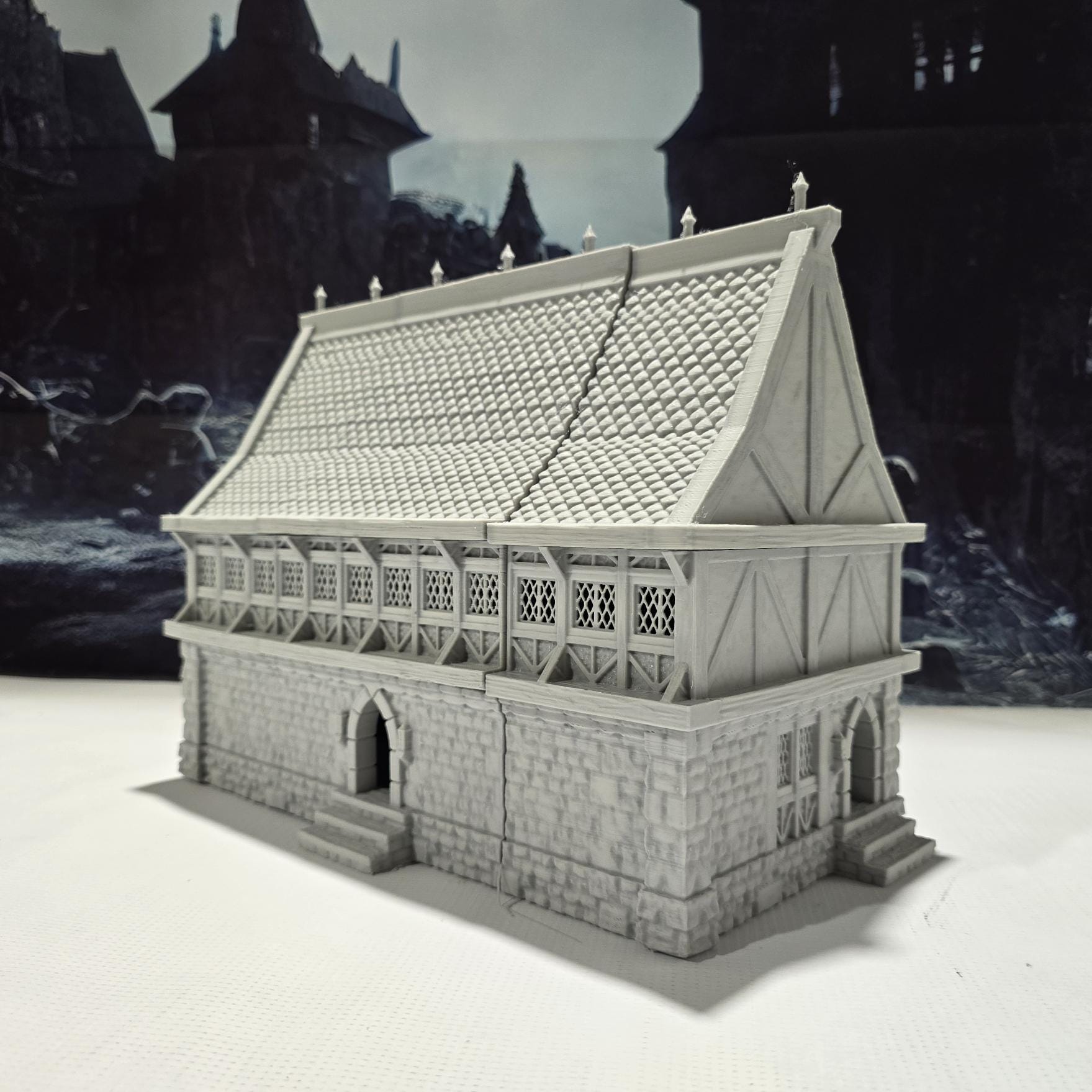 Dungeons & Dragons Modular Terrain Set - Medium Warehouse 2 for DnD, Pathfinder & Tabletop Wargaming | RPG Game Accessories for Fantasy Battle Scenes