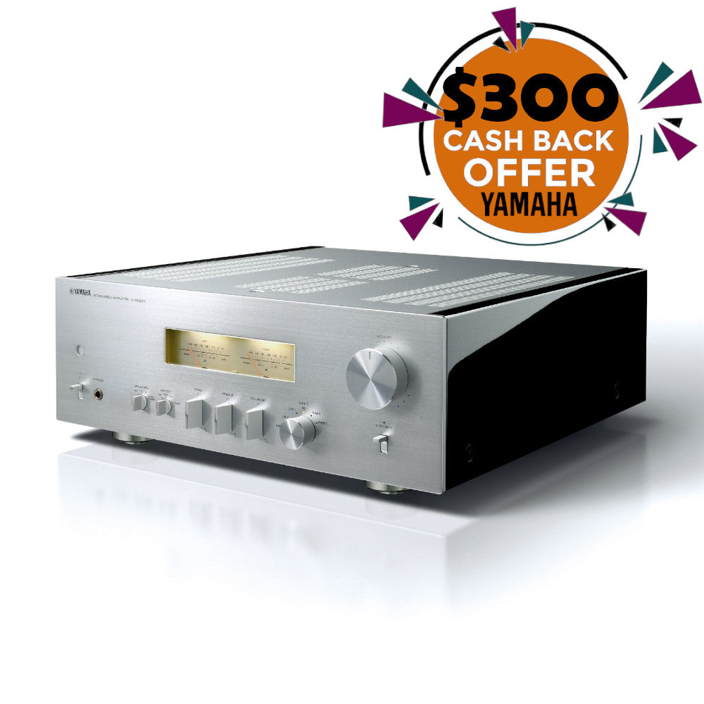 Yamaha A-S1200 Integrated Stereo Amplifier - High-Fidelity Audio for Home Theater & Music Listening - Perfect for Vinyl Records & Hi-Fi Systems