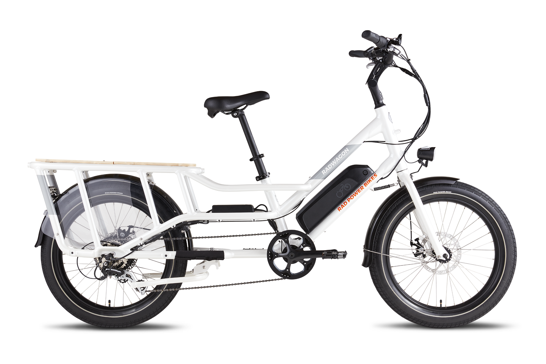 RadWagon 4 Electric Cargo Bike - 500W Motor, 350lb Capacity, 45+ Mile Range - Perfect for Urban Commuting, Grocery Hauling & Family Rides