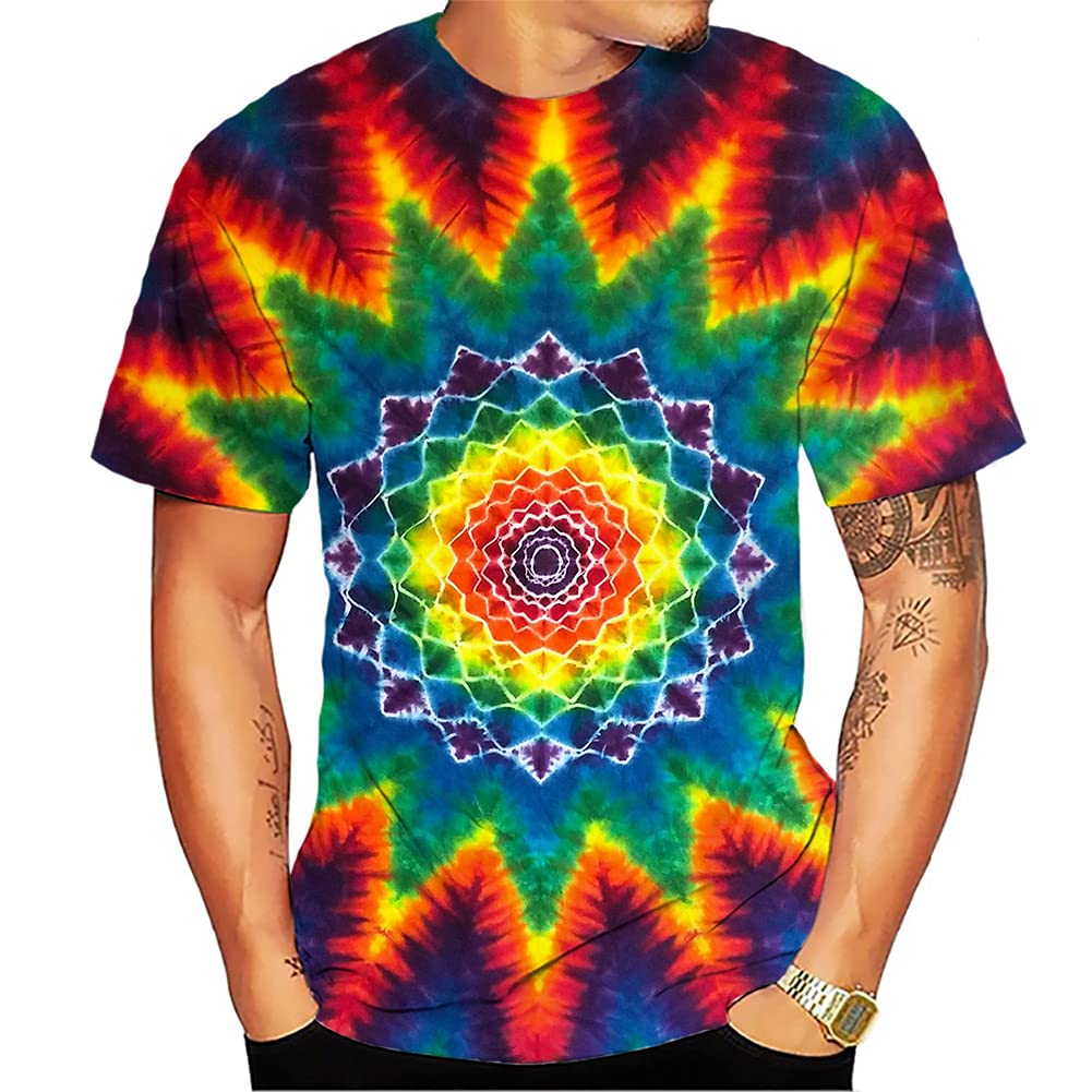 Stylish Men's 3D Graphic T-Shirts - Trendy Novelty Cool Design Tees for Casual Wear & Street Fashion