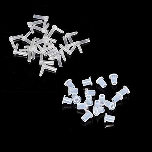 500Pcs Printer PRTA32999 Replacement Rubber Pipe Sleeves & Pipeline Connectors - CISS System Accessories for Continuous Ink Supply - Ideal for Office & Home Printing Maintenance