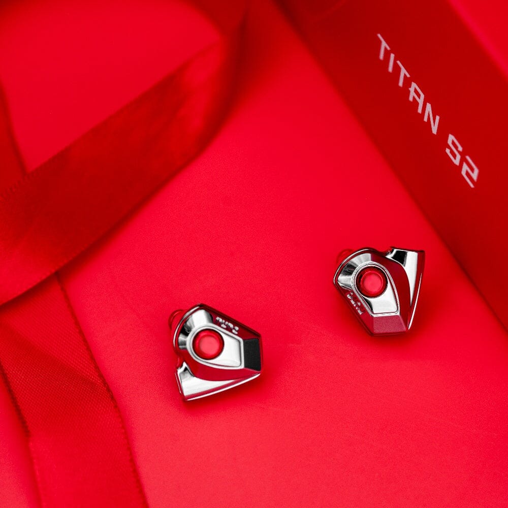 DUNU Titan S2 HiFi In-Ear Headphones with Dual Chamber & Magnetic Circuit Dynamic Driver - Perfect for Audiophiles, Music Lovers & Gaming Enthusiasts
