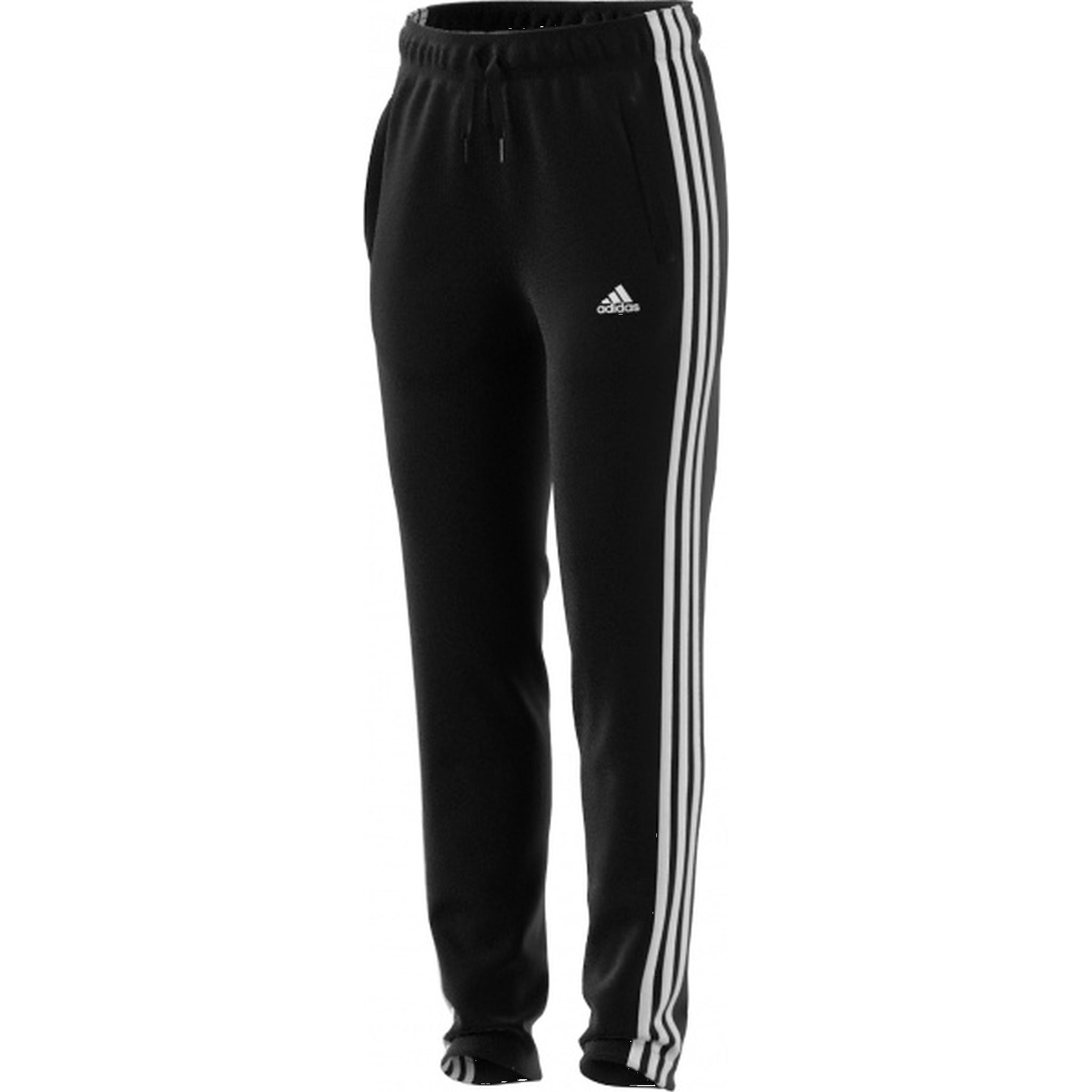 Adidas Girls Essentials 3-Stripes Cotton Pants - Comfortable Athletic Joggers for School, Sports & Casual Wear