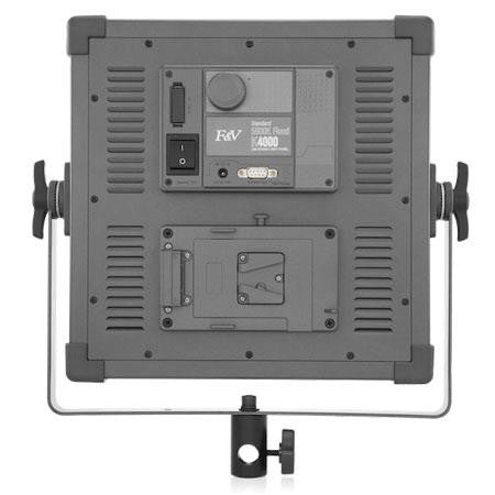 F&V K4000 Daylight LED Studio Panel with Anton Bauer Battery - 5600K Color Temperature for Professional Video & Photography - Perfect for Film Sets, YouTube Studios, and Live Streaming