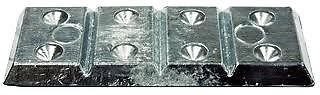 Boating Accessories New B & S Anodes Hull Zinc Plate 4 Part Bsm Bsm4Part - Essential for Marine Corrosion Protection