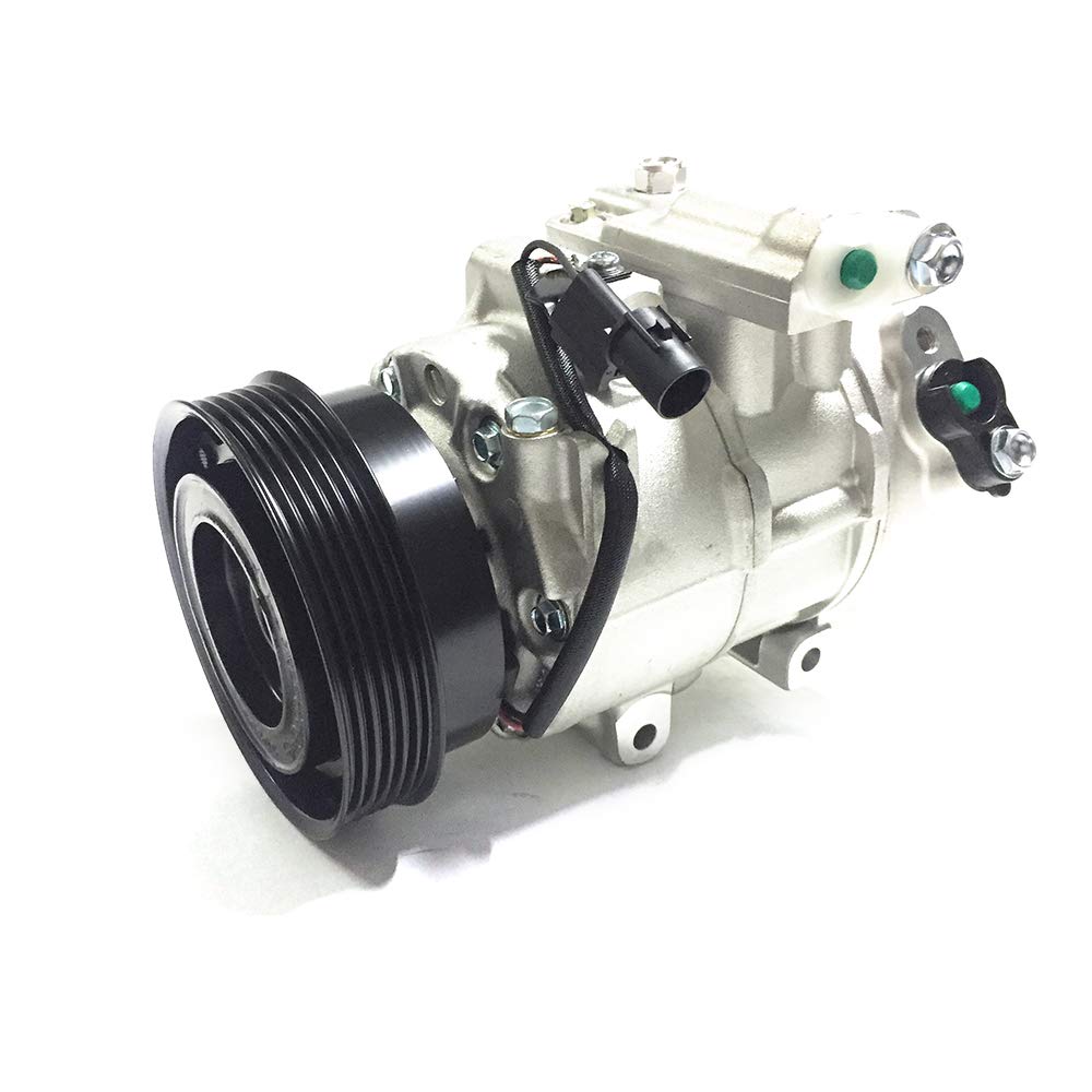2007-2008 Kia Rondo EX/LX 2.4L AC Air Conditioner Compressor with Clutch (Part# 97701-1D200) - Replacement for Broken A/C Unit, Perfect for Summer Cooling & Road Trips