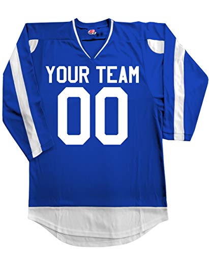 Royal Blue and White Contrast Trim