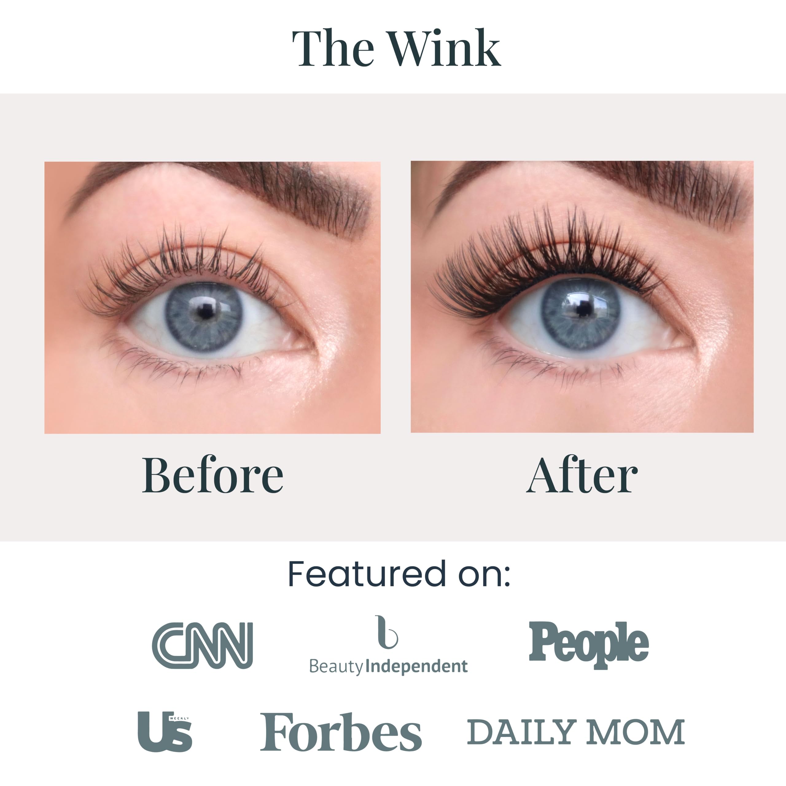 FlutterHabit The Wink Lashes - DIY Lash Extensions for 10 Day Wear | Mid-Length Wispy Doll Eye Clusters | Salon-Quality Natural False Eyelashes (Lash Glue Not Included) - Perfect for Parties, Weddings & Everyday Glam