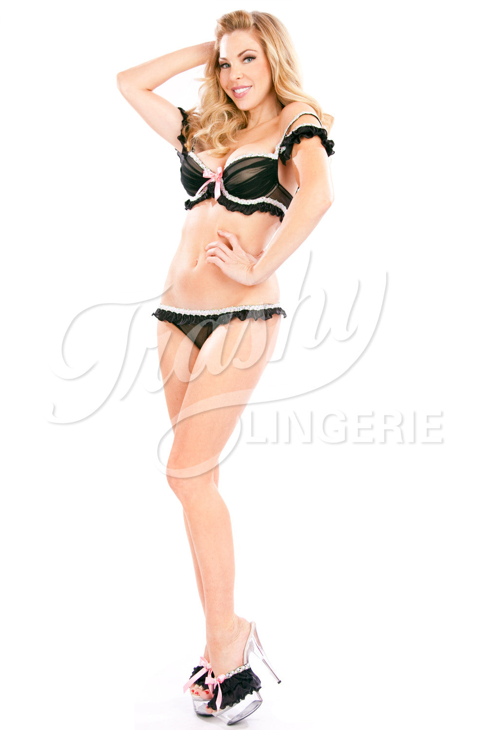 Babycakes Molded Push Up Bra with Swags - Sexy Lace Underwire Support for Women | Perfect for Date Nights & Special Occasions