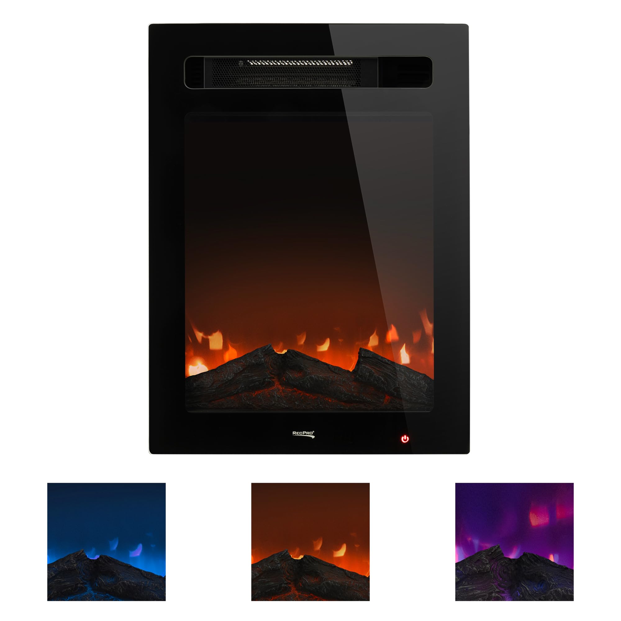 RecPro RV Electric Fireplace - 18
