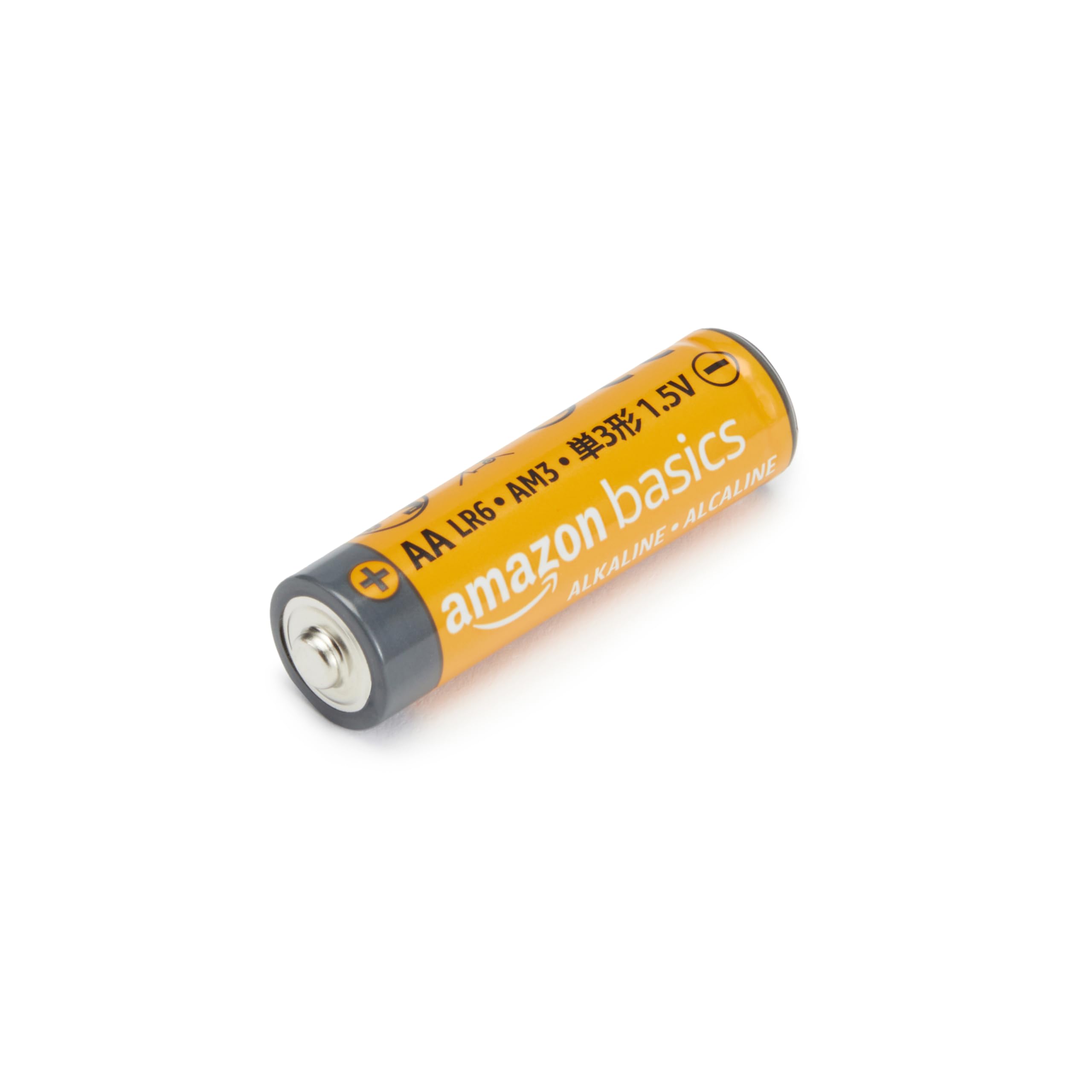 Amazon Basics 20-Pack AA Alkaline High-Performance Batteries - 1.5 Volt Long-Lasting Power with 10-Year Shelf Life - Perfect for Toys, Remote Controls, Flashlights & Emergency Kits
