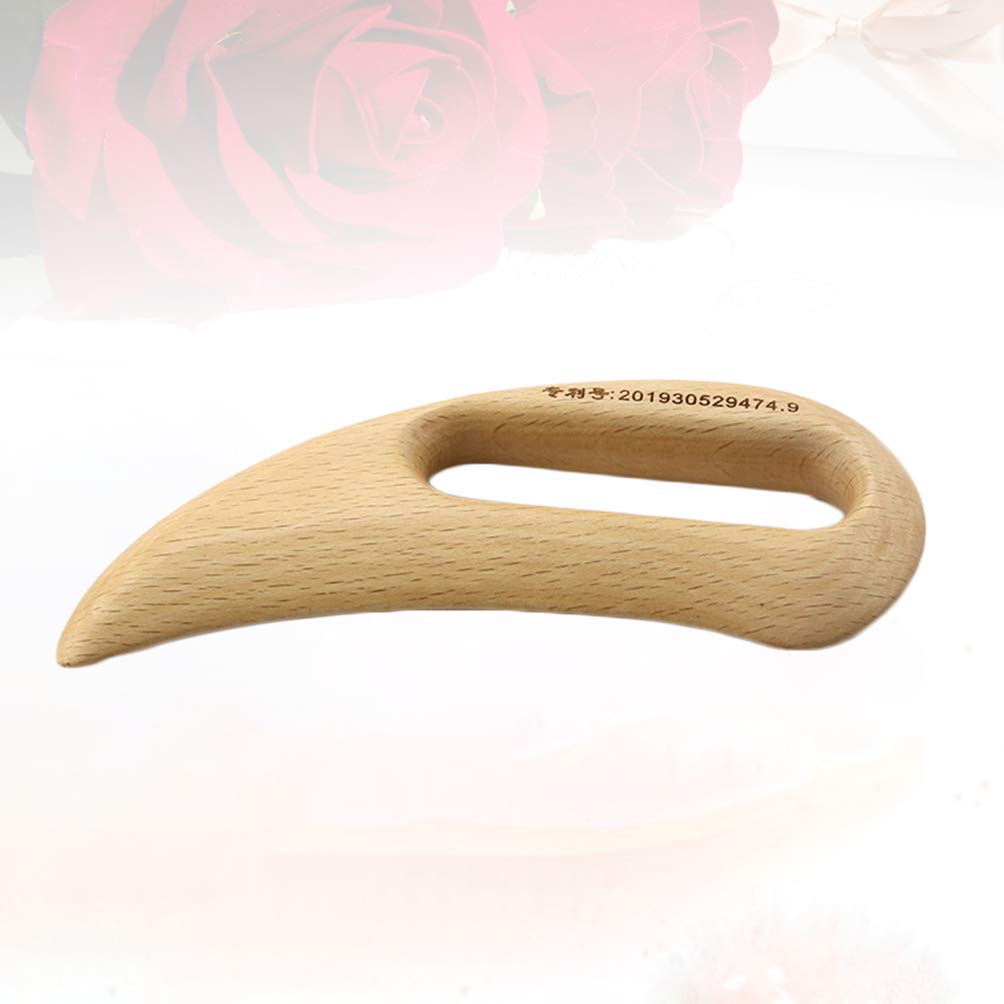 Healifty Wooden Massage Board - Handheld Massage Tool for Muscle Relaxation, Pain Relief & Body Therapy - Perfect for Home, Spa & Physical Therapy Use