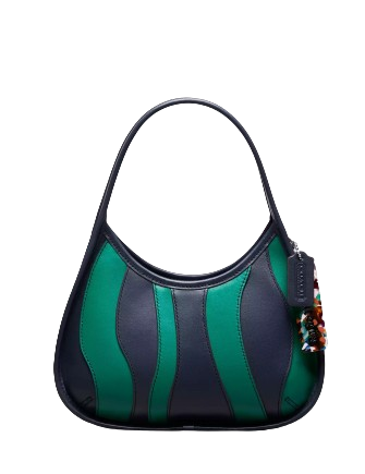 Coach Ergo Bag in Wavy Stripe Upcrafted Leather - Stylish Crossbody Purse for Women | Perfect for Work, Travel & Everyday Use