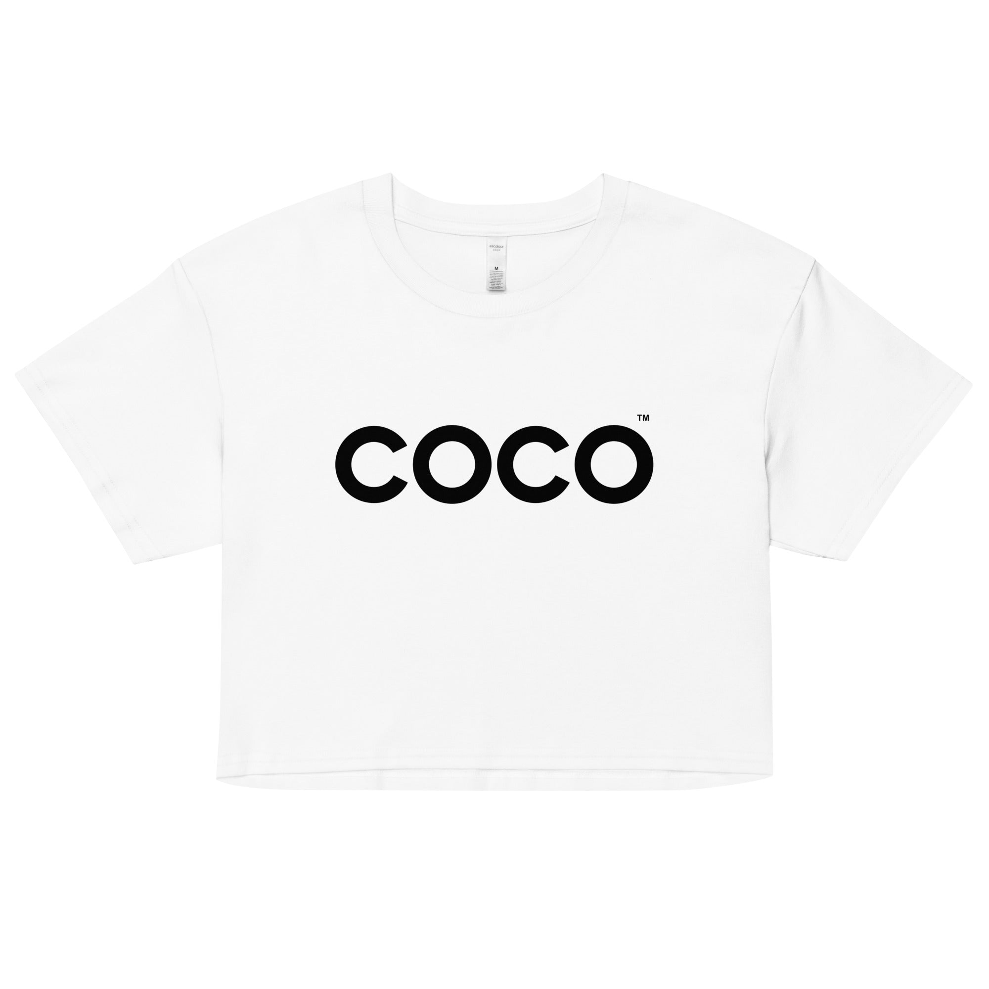 COCO Women's Crop Top - Sexy Short Sleeve Summer T-Shirt for Women | Perfect for Beach, Gym, and Casual Outfits