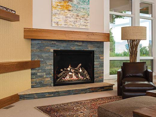 Empire Rushmore 40 Inch Clean Face Direct Vent Gas Fireplace - DVCT40CBP - Perfect for Living Rooms, Bedrooms & Modern Home Heating