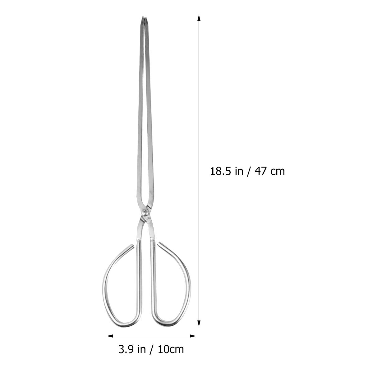 Stainless Steel Long Handle Kitchen Tongs - Clear Phone Pouch & Fishing Rod Case - Durable Cooking Clamp for Grilling, Serving, and Food Prep - Old Fashioned Kitchen Accessories Set
