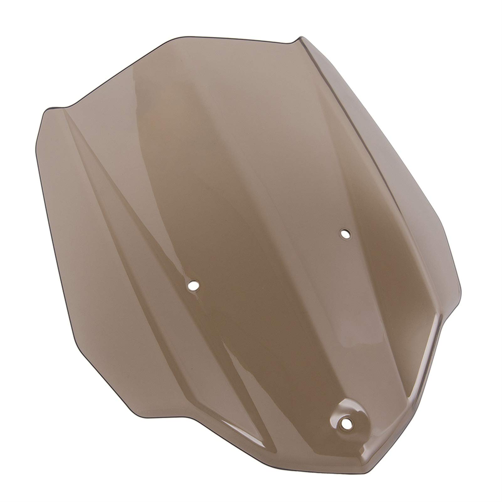 Yamaha MT-03 Motorcycle Windshield (2016-2019) - Double Bubble Windscreen with Bracket & Wind Deflector - Brown Color for Enhanced Riding Comfort & Protection - Perfect for Highway Cruising & Long-Distance Tours