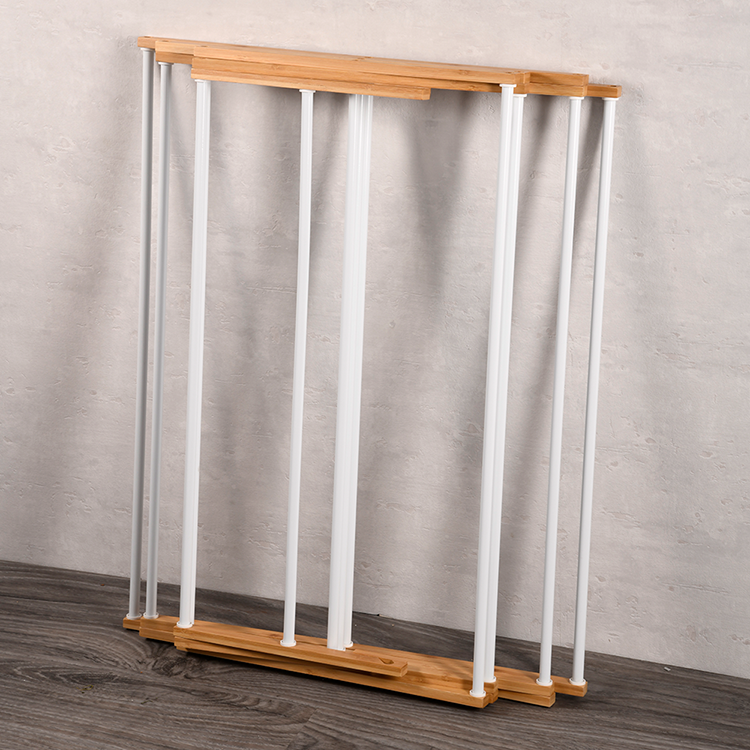 Foldable Bamboo Laundry Drying Rack - Space Saving Clothes Airer for Indoor & Outdoor Use - Perfect for Apartments, Camping, and Small Spaces