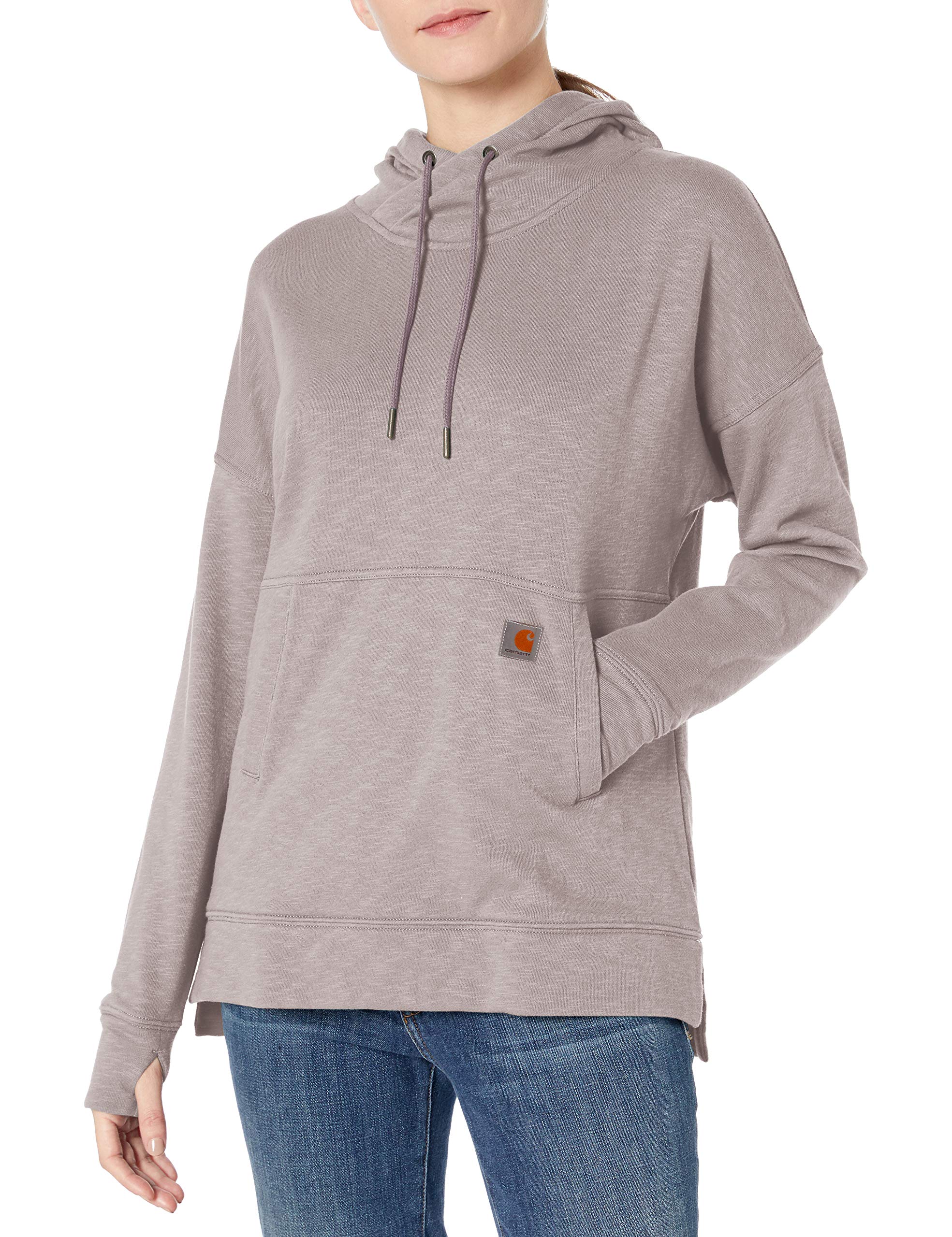 Carhartt Women's Newberry Hoodie - Soft Fleece Pullover Sweatshirt with Hood for Outdoor Work & Casual Wear | Perfect for Hiking, Camping & Everyday Comfort