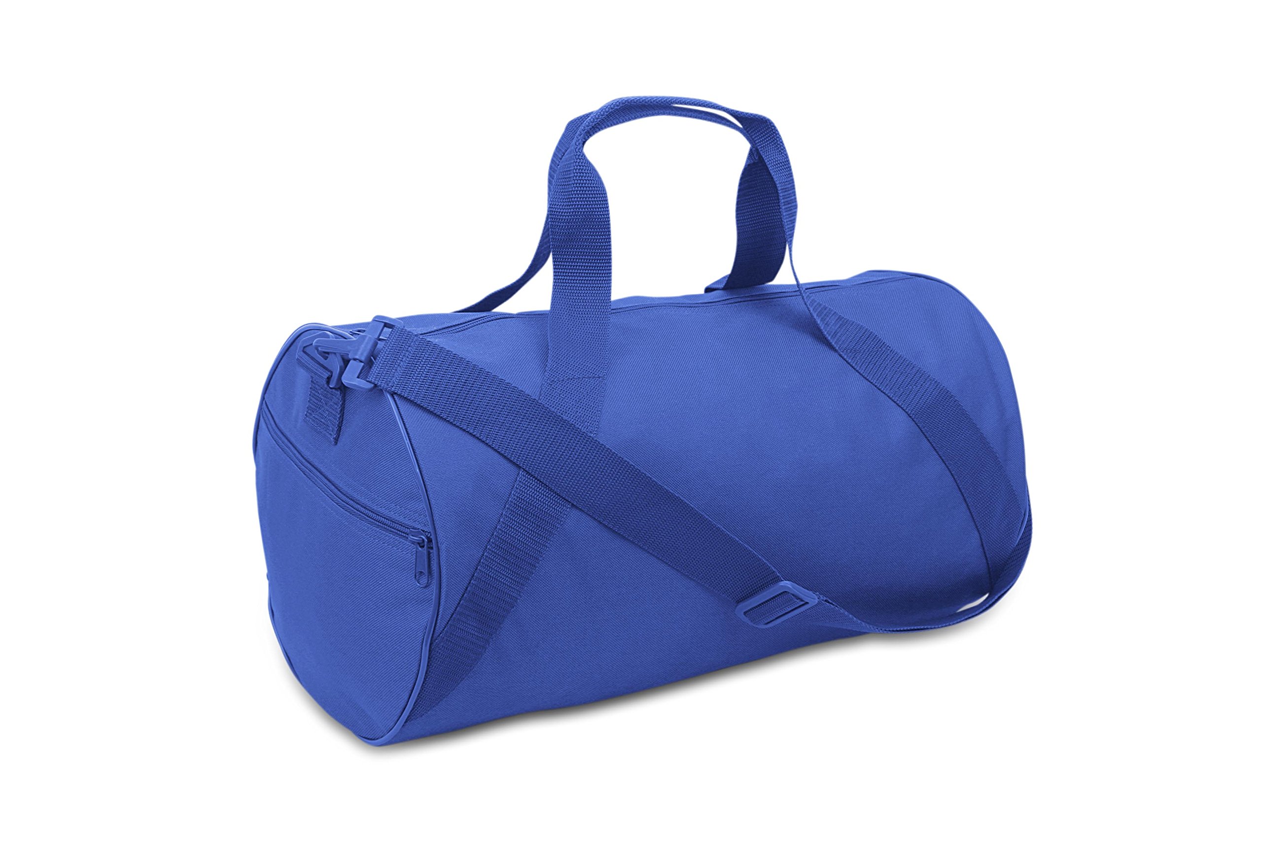 Liberty Bags 8805 Royal Blue 12x15 Inch Plastic Grocery Bags - Case of 24 - Durable & Reusable Shopping Bags for Retail Stores, Supermarkets & Farmers Markets