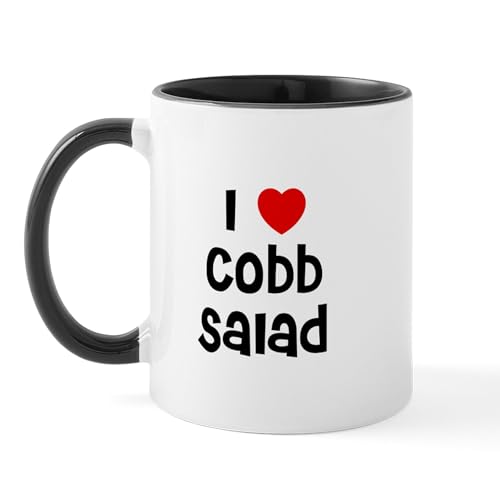 White/Black Inside - I * Cobb Salad Mug