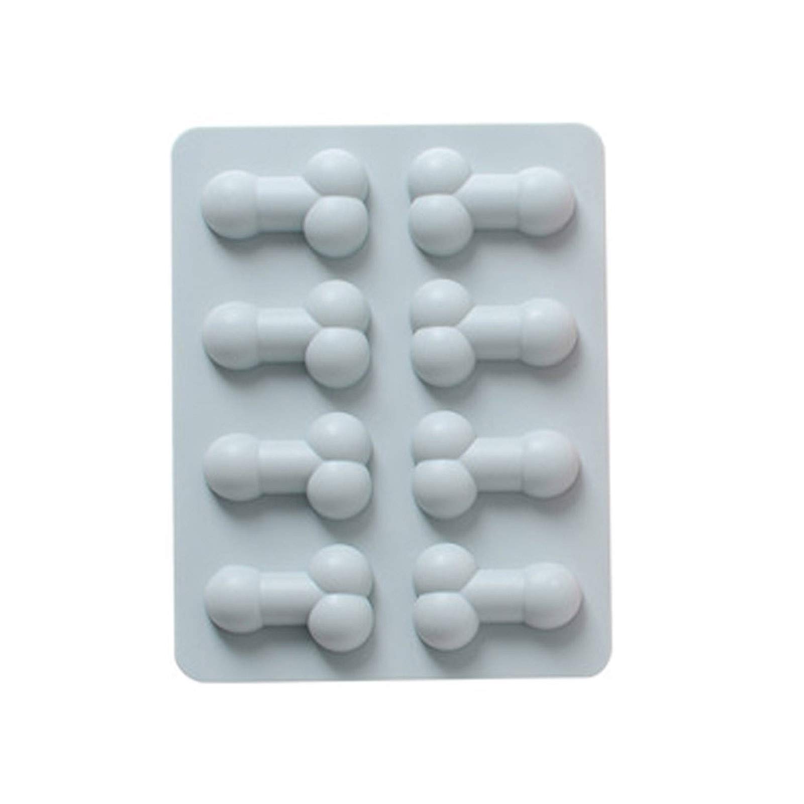 Funny Novelty Shape Silicone Molds - Blue Cake, Ice Cube, Fondant & Candy Molds for Chocolate, Dessert & Cake Decoration | Perfect for Birthday Parties, Baking DIY & Home Kitchen Use