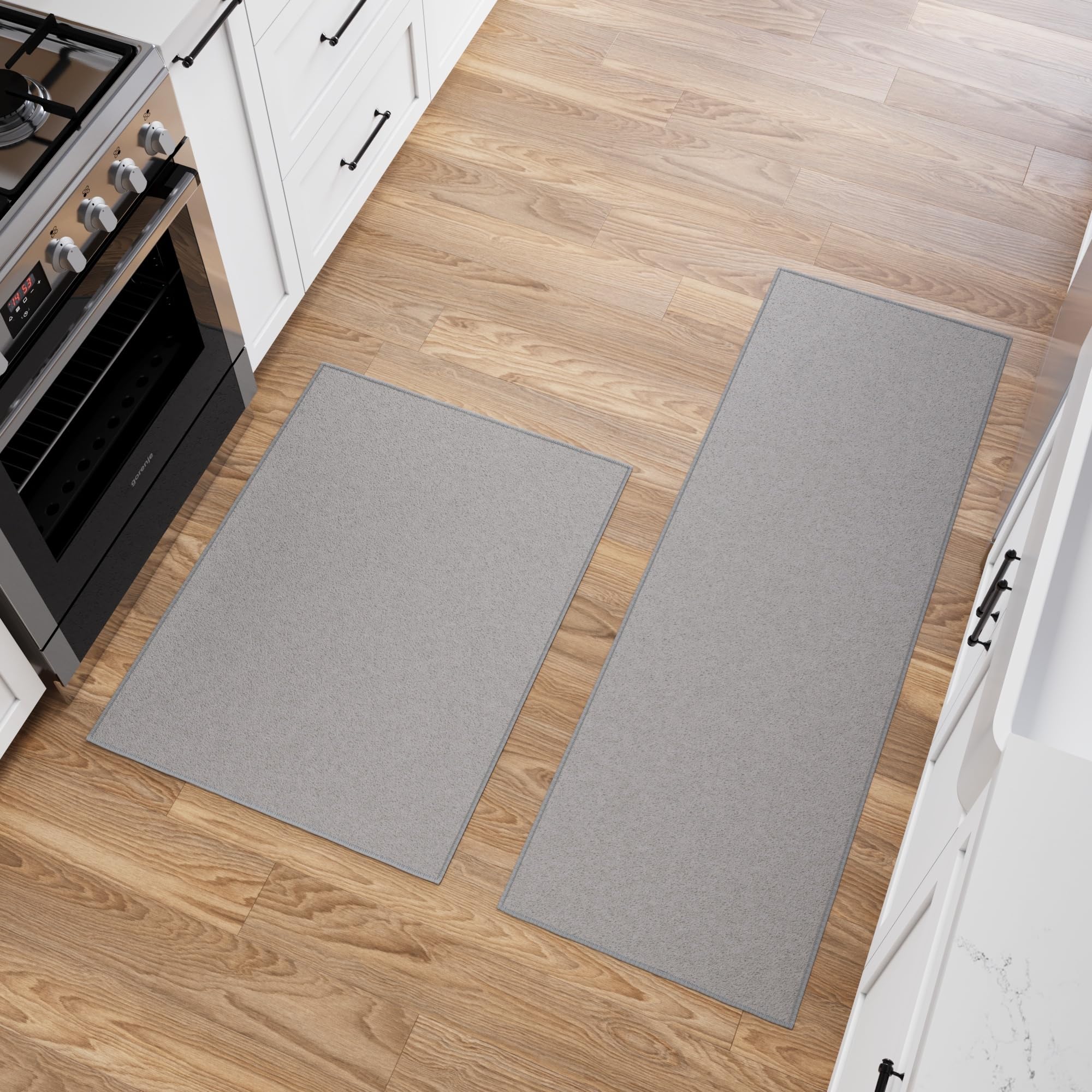 Ottomanson Non-Slip Kitchen Rug Set of 2 - 20