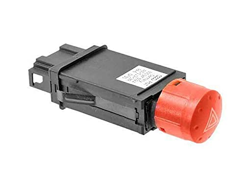 VW Audi Hazard Flasher Switch Replacement - High-Quality OEM Compatible Part for Emergency Light Repair | Perfect for VW Golf, Jetta, Passat & Audi A3, A4, TT Models
