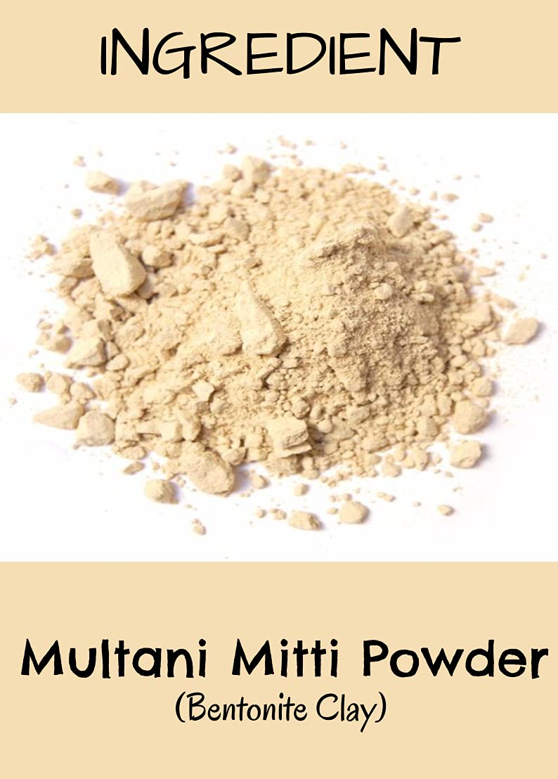 MR Ayurveda 100% Organic Multani Mitti Powder (Fuller's Earth Clay) - 100g | Natural Face Mask for Glowing Skin, Deep Cleansing Hair Treatment & Acne Relief | Perfect for DIY Beauty, Spa Days & Ayurvedic Skincare Routines