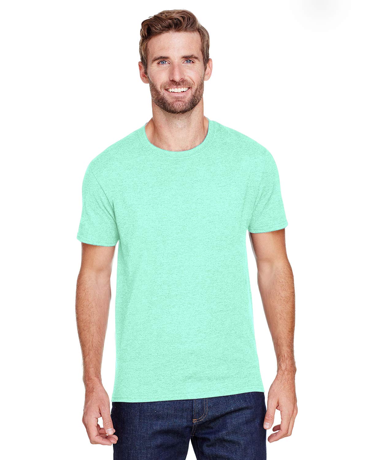 Jerzees Premium Blend Ringspun Crewneck T-Shirt 560MR - Soft Cotton Comfort Fit Tee for Men - Perfect for Casual Wear, Work & Everyday Outfits