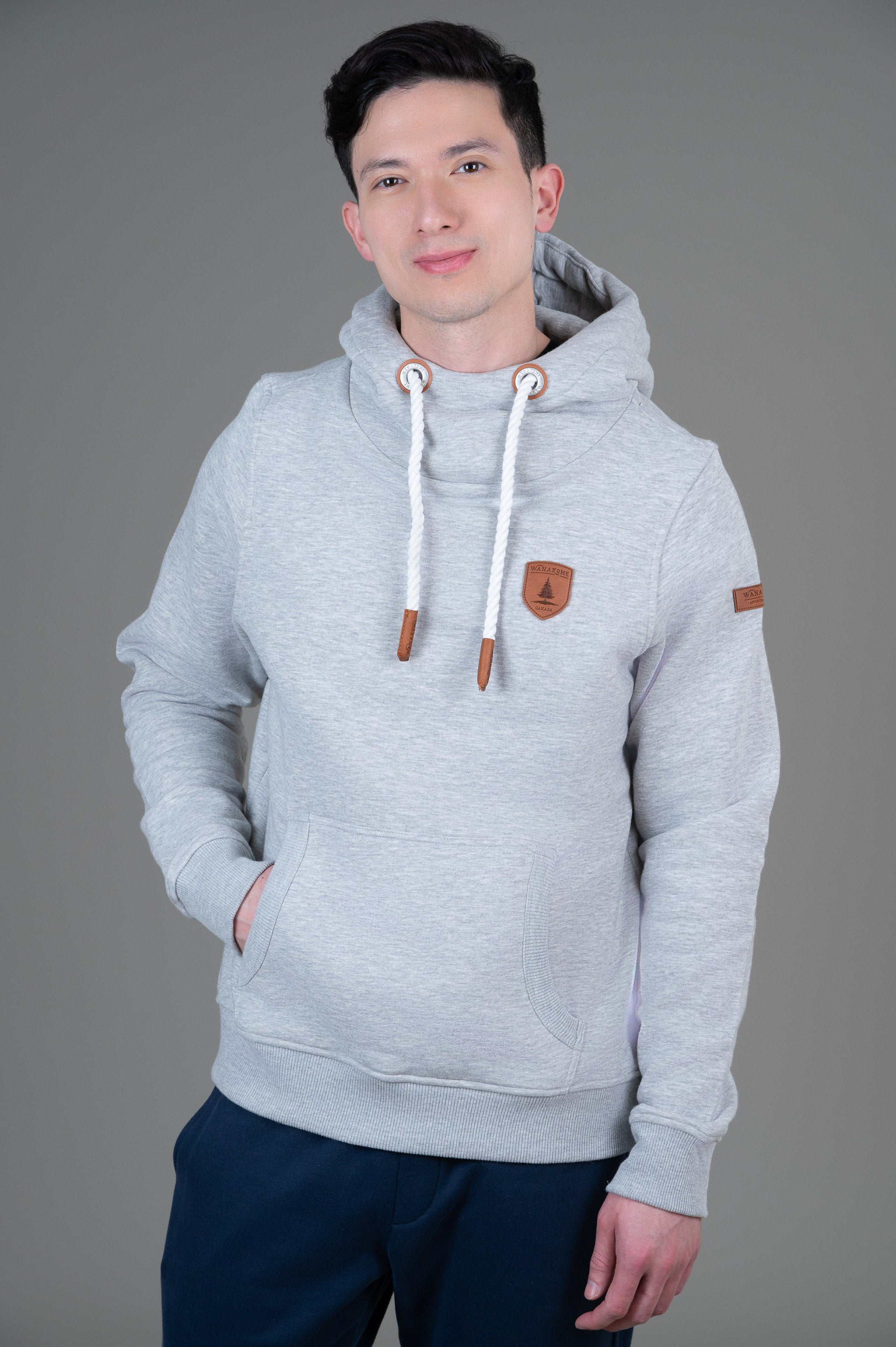 Cascade Light Heather Grey Hoodie - Soft & Comfortable Pullover for Men & Women | Perfect for Casual Wear, Gym, and Outdoor Activities