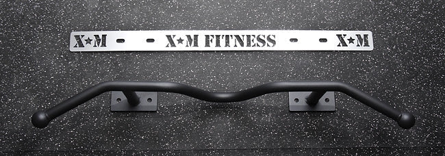 XM Fitness Deluxe Chin Up Bar - Heavy Duty Doorway Pull Up Bar for Home Gym, Strength Training & Calisthenics - Perfect for Full Body Workouts, Muscle Building & Home Exercise