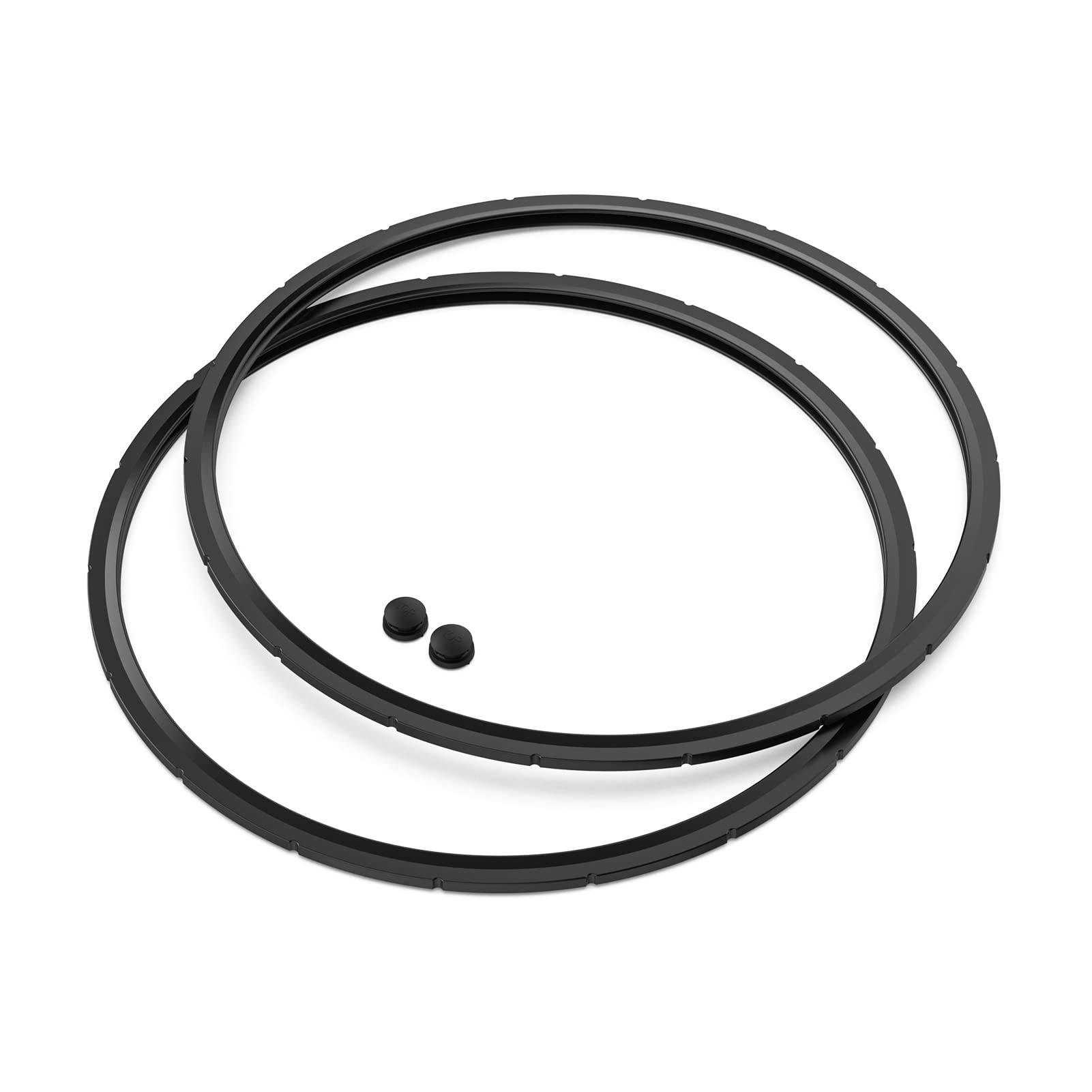 Presto Pressure Canner Sealing Ring & Overpressure Plug Replacement - Compatible with 0128206, 0128202, 0128203, 0128204, 0128303, 0126306 Models - Fits 6 & 8 Quart Pressure Cookers - 2 Pack - Perfect for Home Canning and Food Preservation