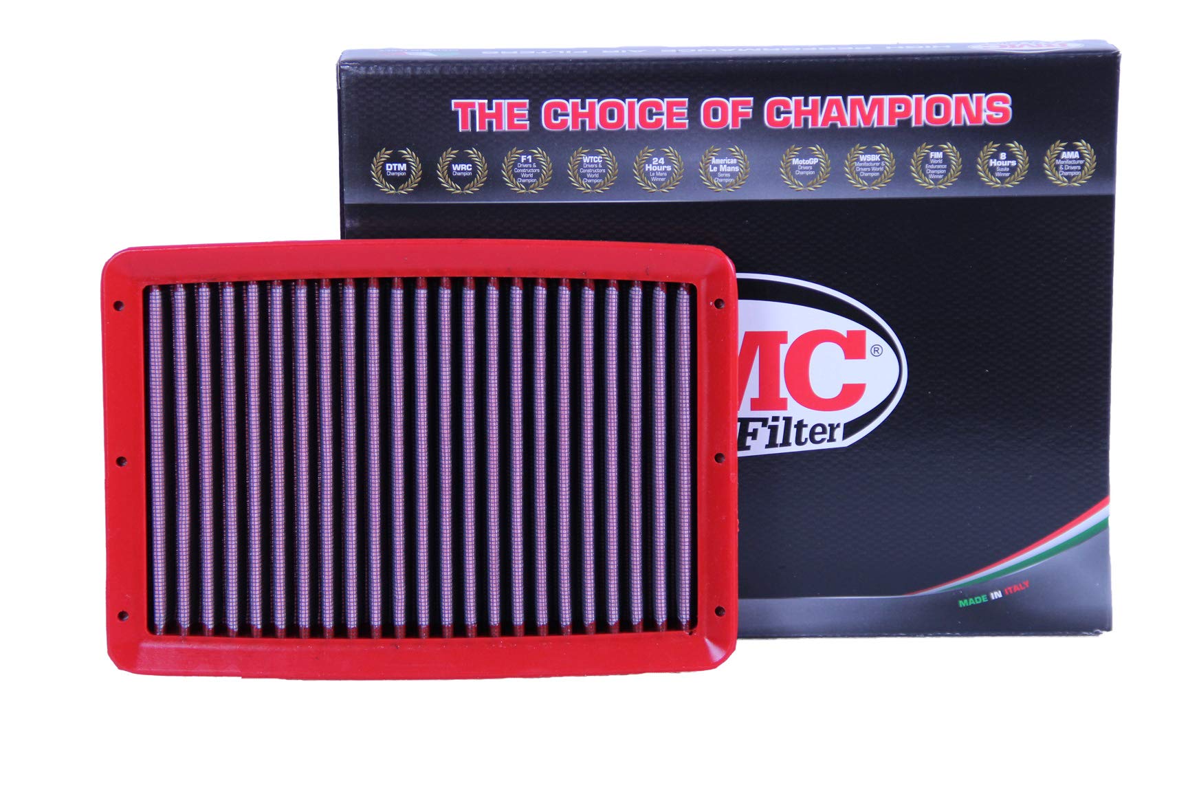 BMC Air Filter (FB01048) for Honda Civic X Type R 2.0 FK8 2017-2021 - High Performance Replacement Air Filter - Improves Engine Airflow & Acceleration - Perfect for Street Racing & Track Days