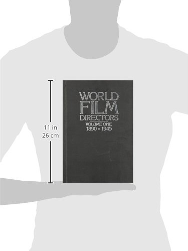 World Film Directors: Volume One 1890-1945 | Classic Cinema History Book | Perfect for Film Students & Movie Buffs | Study Early Hollywood & International Cinema