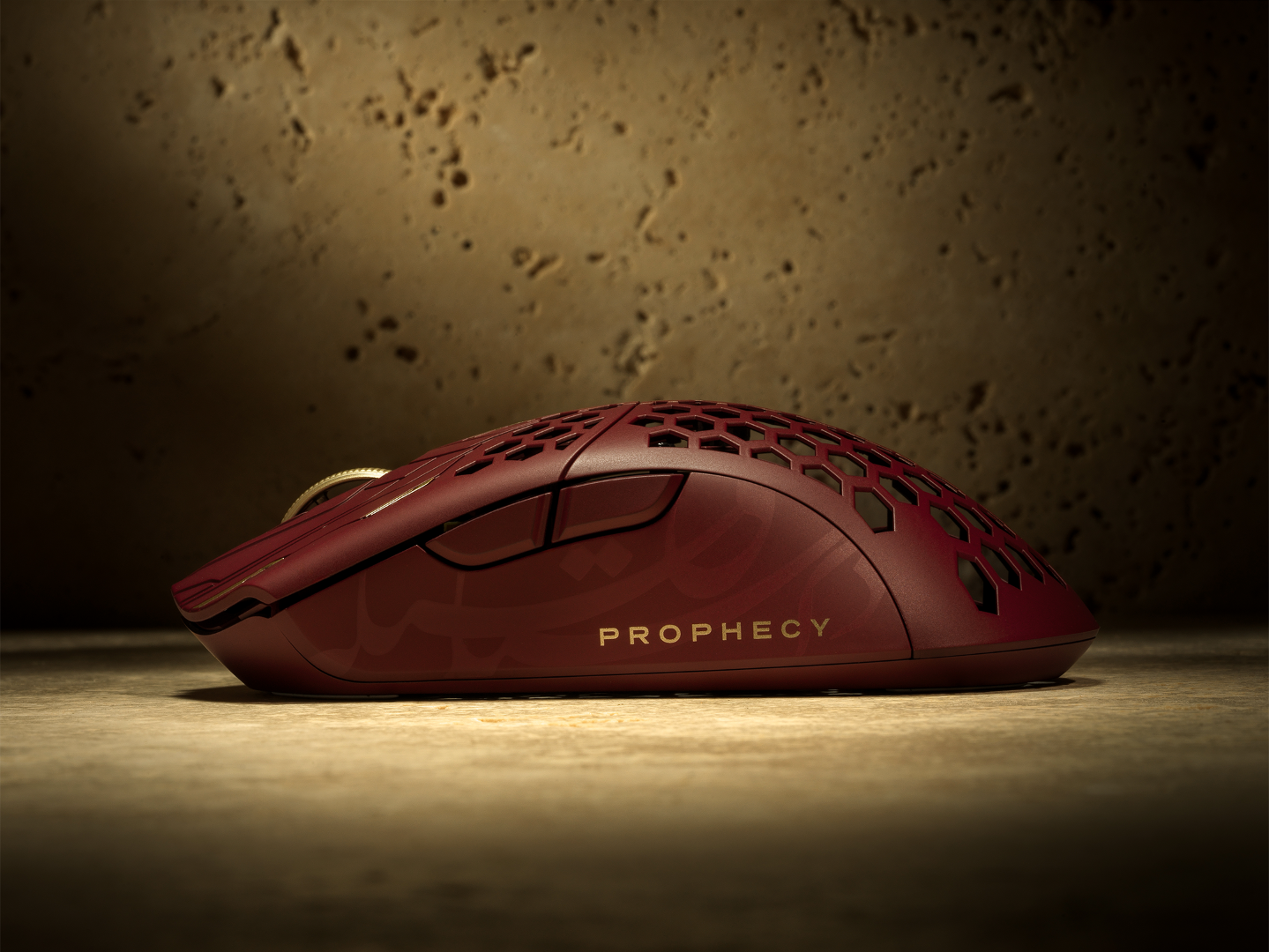Finalmouse ULX Prophecy Wireless Gaming Mouse - Ultra Lightweight Small Size for FPS & Esports - Perfect for Competitive Gaming & Professional Streamers