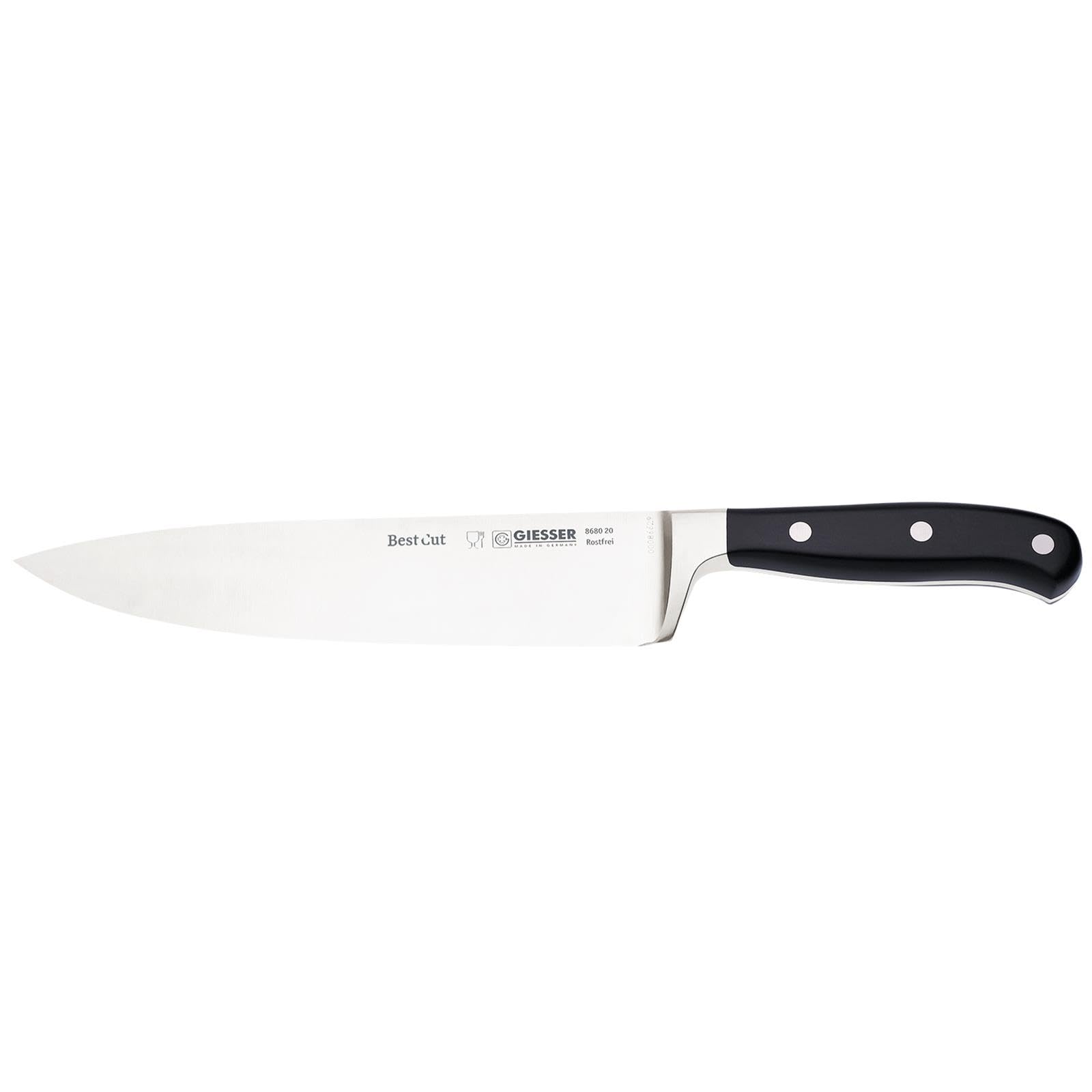 Premium 8680 20 Chef's Knife - High Carbon X55 Stainless Steel for Professional Cooking, Slicing & Dicing - Perfect for Home Kitchens & Restaurant Use