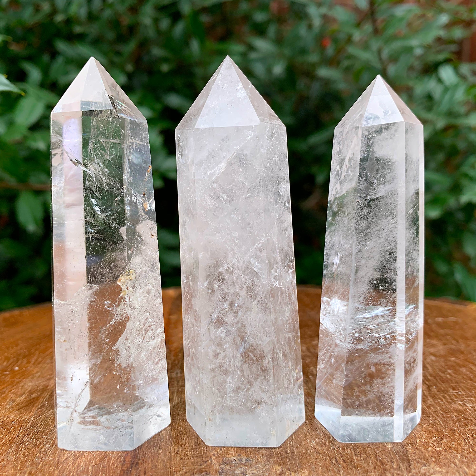 3 to 3.5 Inch Clear Quartz Crystal Obelisk Tower Point (2.2-3.6 Oz) - Natural Healing Stone for Meditation, Reiki, Feng Shui & Home Decor