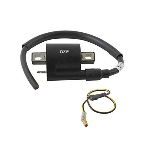 High-Performance Ignition Coil for Suzuki DRZ250 & DRZ400 Motorcycles (2001-2007) - Compatible with OEM 33410-13E00 - Durable Replacement Part for Off-Road & Street Riding