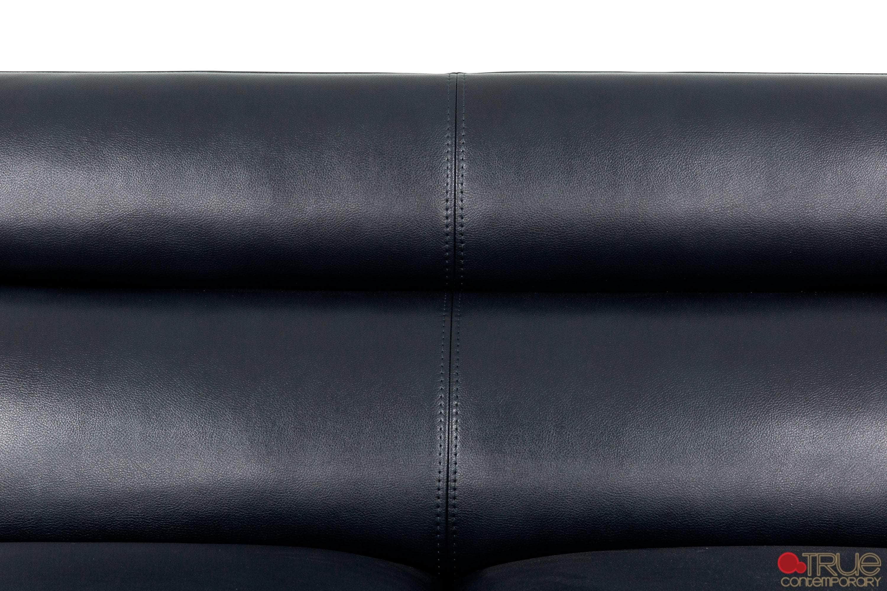 William 3-Piece Tufted Faux Leather Sofa Set with Loveseat - 2 Color Options | Modern Living Room Furniture for Small Spaces & Apartments