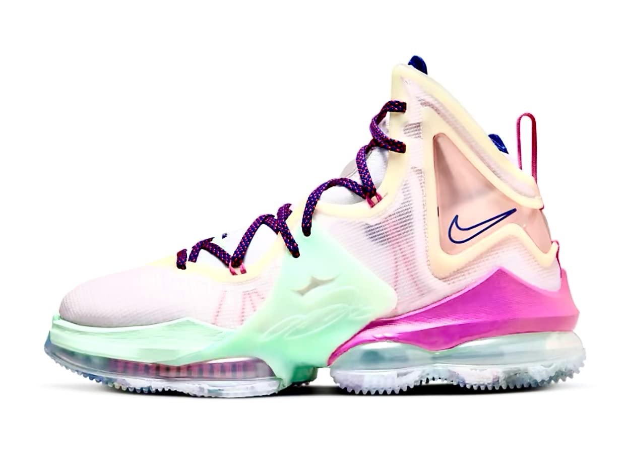 Nike LeBron 19 Basketball Shoes for Men - High-Performance Court Sneakers with Zoom Air Cushioning - Perfect for Indoor/Outdoor Basketball Games, Training & Streetwear Fashion