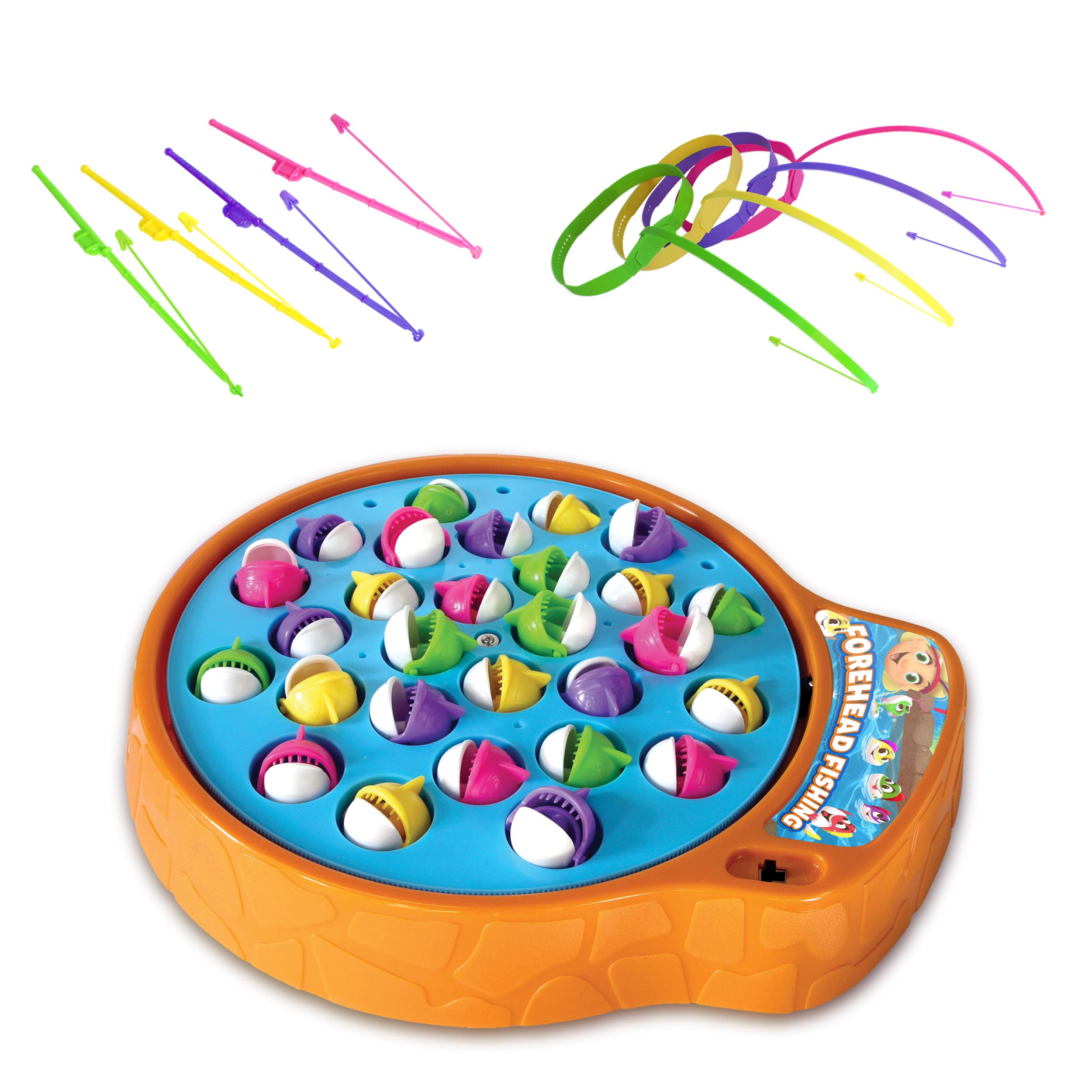 Winning Fingers Fishing Game Toy Set - 28 Fish & 4 Rods for Kids Ages 3+ | Preschool Learning & Motor Skills | Fun Family Game Night