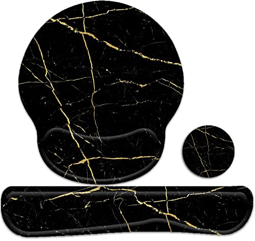 Black Gold Marble