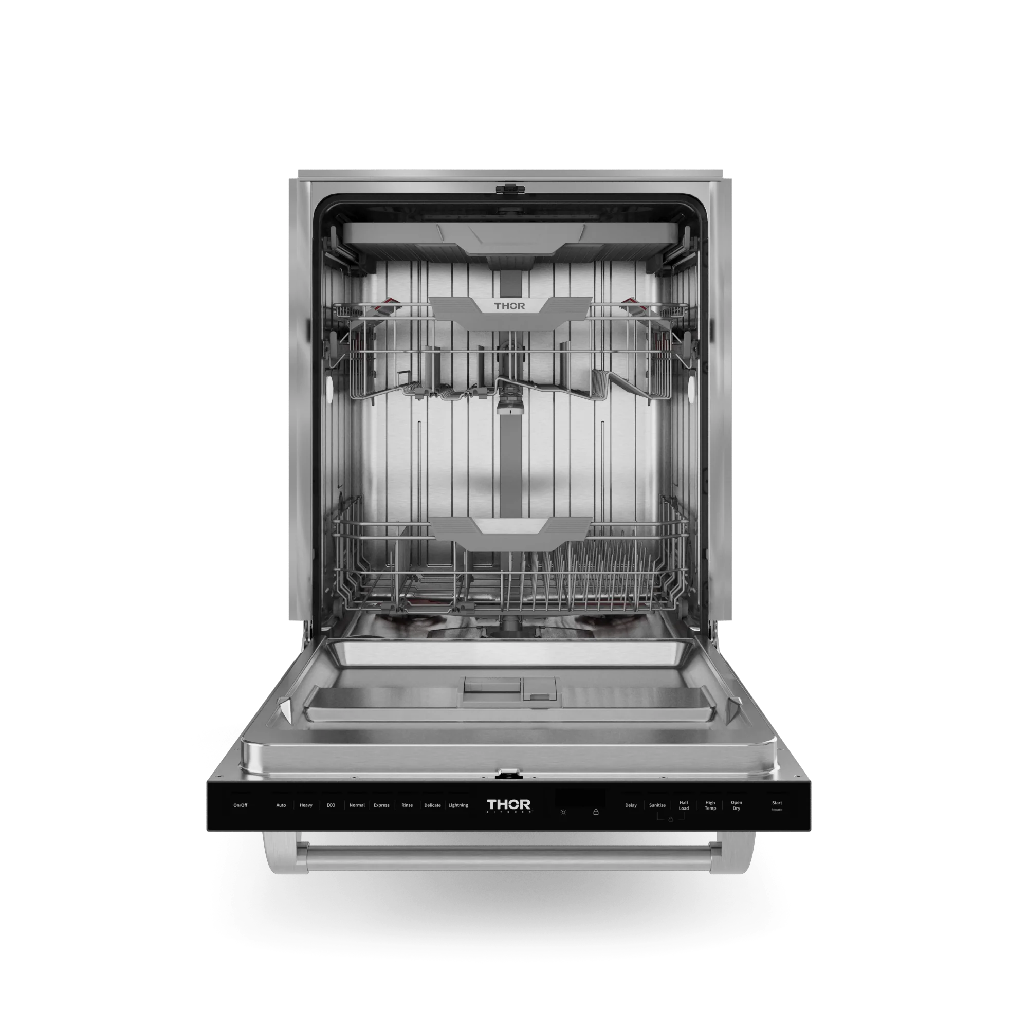 Gordon Ramsay by THOR Kitchen 24 Inch Built-In Dishwasher - Stainless Steel, Energy Star Certified, Ultra Quiet Operation (Model DW24X8BA99) - Perfect for Modern Kitchens and Open Concept Homes