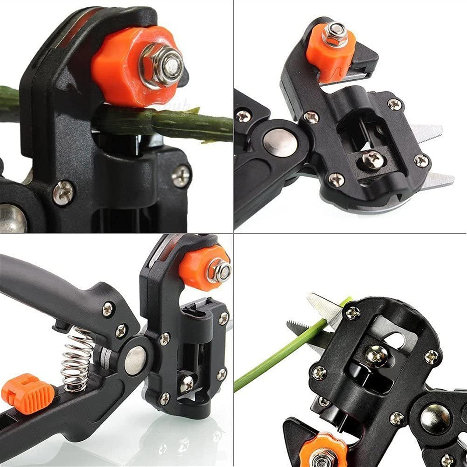 Professional Grafting Pruner Kit - Fruit Tree Pruning Shears, Bonsai Scissors & Grafting Tools for Gardening, Farming & Orchard Maintenance - Perfect for Apple, Citrus & Olive Trees