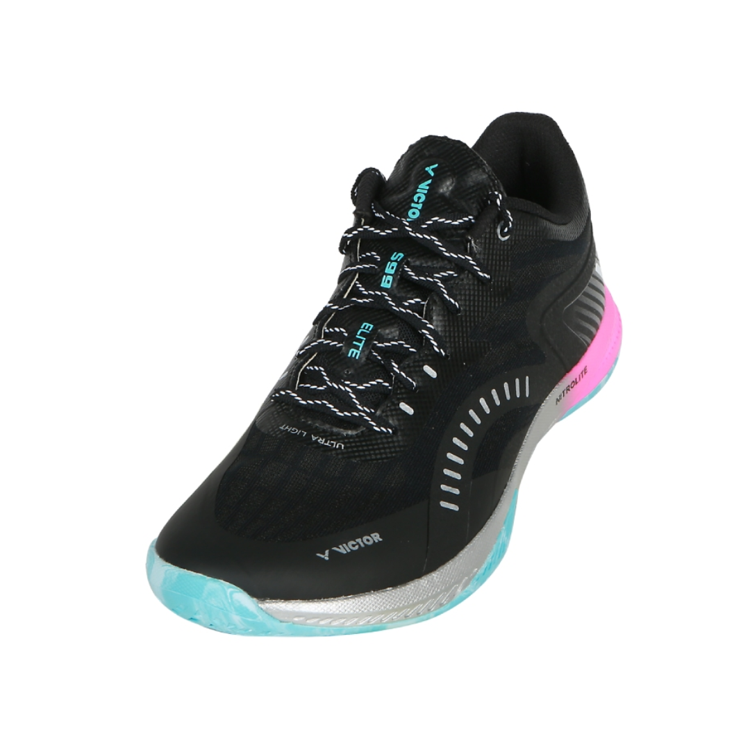 Victor S99Elite C Badminton Shoes for Men & Women - Lightweight, Non-Slip, High-Performance Court Shoes [Anthracite] - Perfect for Indoor Badminton, Tennis, Squash & Volleyball